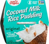 Sun Tropics  Coconut Gluten & Dairy Free  Coconut Rice Pudding Cups2 Count