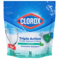 Clorox™ Triple Action Fresh Scent Dishwasher Detergent Pacs
