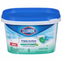 Clorox™ Triple Action Fresh Scent Dishwasher Detergent Pacs
