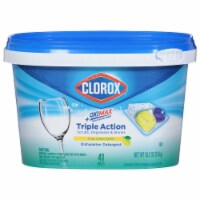 Clorox™ OxiMax Crisp Lemon Dishwasher Detergent Pacs