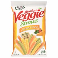 Sensible Portions® Garden Veggie Straws Cheddar Cheese Vegetable and Potato Snacks