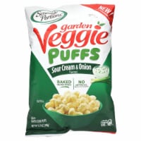 Sensible Portions Sour Cream & Onion Veggie® Puffs Baked Corn Puffs Perspective: Main