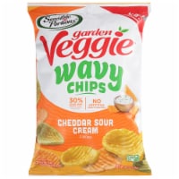 Sensible Portions® Garden Veggie™ Cheddar Sour Cream Wavy Chips