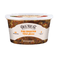 Del Real® Fire Roasted Mild Salsa Perspective: Main