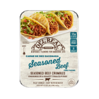 Del Real Foods Taco Meat Seasoned Beef