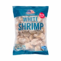Great American Seafood Raw EZ Peel White Shrimp 31/40 per Pound