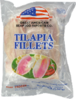 Tilapia Fillets Perspective: front