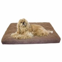 Carolina Pet 012320 Protector Pad Quilted Orthopedic Jamison Pet Bed - Chocolate, Small