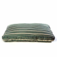Carolina Pet 015600 Faux Gusset Jamison Pet Bed - Green Stripe, Small