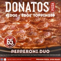 Donatos Pepperoni Duo Pizza Perspective: Main
