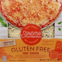 Sonoma Flatbreads Gluten Free Four Cheese Pizza Perspective: Main