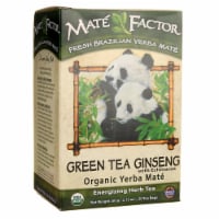 Mate Factor Organic Yerba Mate Green Tea Ginseng 20 Bag(S)