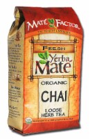 The Mate Factor  Yerba Mate Organic Chai Loose Herb Tea