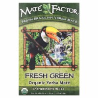 Mate Factor Organic Yerba Mate Fresh Green 24 Tea Bags - 2.96 oz (84 g) Perspective: Main