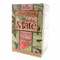 The Mate Factor Organic Hisbiscus Lime Yerba Mate Tea