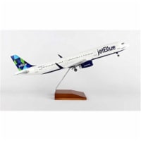 Skymarks Supreme SKR8321 Skymarks Jetblue A321, 1 is to 100 Mint with Wood Stand & Gear Air P