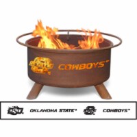 Patina Products F227 Oklahoma State Fire Pit Perspective: Main