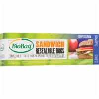 BioBag Resealable Compostable Sandwich Bags