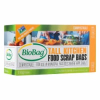Biobag Compostable Tall Kitchen Food Scrap Bags