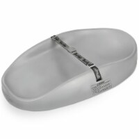 Bumbo Baby Infant Soft Foam Comfortable Changing Pad with Restrain Belt, Gray