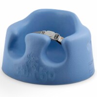 Bumbo Baby Infant Soft Foam Wide Floor Seat w/ Adjustable Harness, Powder Blue