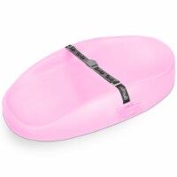 Bumbo Baby Infant Soft Foam Comfortable Changing Pad with Restrain Belt, Pink