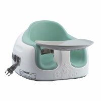 Bumbo Baby Toddler Soft Foam Multi Seat with Tray and Buckle Straps, Hemlock