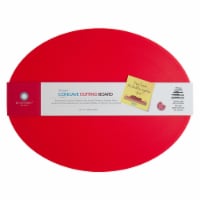 Architec™ Gripper Concave Cutting Board - Red