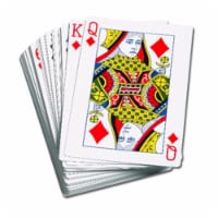 Learning Advantage CTU7658 Giant Playing Cards 4.25 X 7.75In