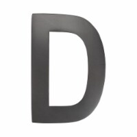 Architectural Mailboxes 3582DC-D 4 in. Brass Floating House Letter D, Dark Aged Copper