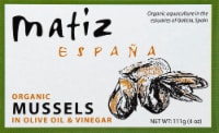 Matiz Organic Mussels In Olive Oil & Vinegar Perspective: Main