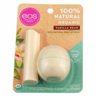 eos 100% Natural Shea Lip Balm Stick/Sphere Combo, Vanilla Bean, 2 Ct