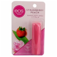 eos Super Soft Strawberry Peach Shea Super Soft Lip Balm