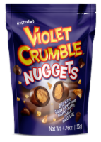 Robern Menz Violet Crumble Nuggets Candy Bag