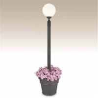 Patio Living Concepts European 00381 Single White Globe Planter Lamp
