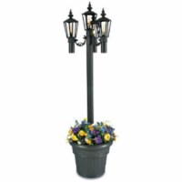 Patio Living Concepts Islander 00560 - Citronella Four Flame Planter Lantern - Park Style