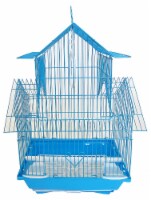 YML A1144BLU Pagoda Top Cage, Small