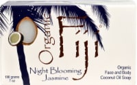 Organic Fiji Face and Body Coconut Oil Bar Soap Night Blooming Jasmine
