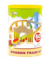 First Learning Wooden Train Set