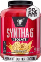 BSN Syntha-6 Isolate Protein Powder Drink Mix Peanut Butter Cookie - 4.02 lb (1.82 kg)