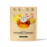 BeeKeeper's Naturals B. Soothed Lemon Ginger Lozenges