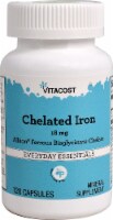 Vitacost Chelated Iron Albion Ferrous Bisglycinate Chelate Capsules 18mg