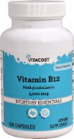 Vitacost Vitamin B-12 Methylcobalamin 5000mcg Capsules