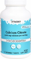 Vitacost Orange Vanilla Flavored Calcium Citrate Chewable Tablets