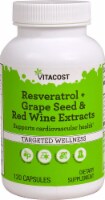 Vitacost Resveratrol + Grape Seed & Red Wine Extract Capsules