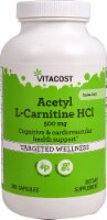 Vitacost Acetyl L-Carnitine HCl Targeted Wellness Capsules 500mg