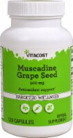 Vitacost Muscadine Grape Seed Capsules 500mg
