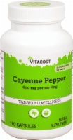 Vitacost Cayenne Pepper Capsules 600mg