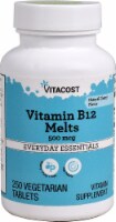 Vitacost Vitamin B-12 Melts Natural Cherry Vegetarian Tablets 500mcg