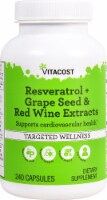 Vitacost Resveratrol + Grape Seed & Red Wine Extract Capsules